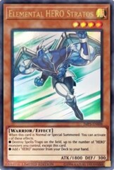 Elemental HERO Stratos - JMPS-EN008 - Ultra Rare - Limited Edition